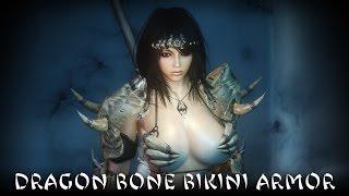 Skyrim Dragon Bone Bikini Armor