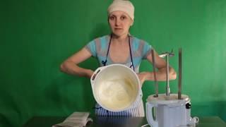 Как сделать сливочное масло    Дешёвая Маслобойка из магазина  Обзор и первые впечатления