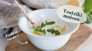 RECETTE  Tzatziki maison ultra facile à faire pour lapéro