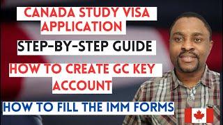 How to Apply For Canada Study Permit  How to Fill Canada Visa Application Forms in 2024  IMM Forms