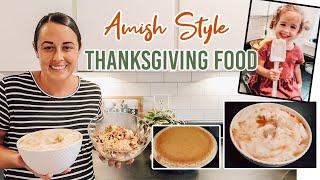 Amish Mennonite Style Thanksgiving Recipes  Dressing & Mashed Potatoes