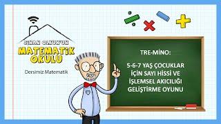 34. 6-7-8-9yaş çocuklarımızın sayı hissi ve işlemsel akıcılıklarını Tre-Mino oyunuyla geliştiriyoruz