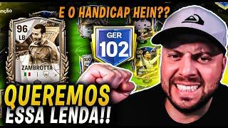 SERÁ que vem ZAMBROTTA no PACK open? DESABAFO sobre o handicap no fc mobile 24