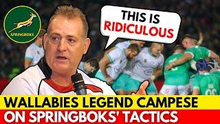 DAVID CAMPESES UNFILTERED OPINION ON SPRINGBOKS SPARKING DEBATE  SPRINGBOKS NEWS