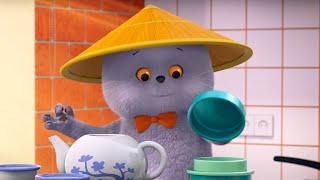 Кот Басик - Успокаивающий чай - Компьютерная мышь  Мультфильм для детей  Премьера