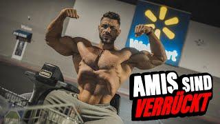 Bodybuilding in Amerika  Einkauf im XXL Supermarkt