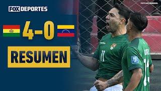 BOLIVIA 4-0 VENEZUELA   ¡Goleada boliviana en la altura   HIGHLIGHTS  Eliminatorias Conmebol