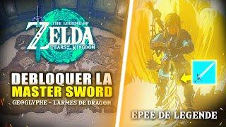Zelda Tears of The Kingdom  Comment débloquer lÉpée de LÉGENDE Master Sword Larmes du Dragon
