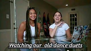 Watching our old dance duets with Nia