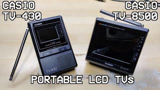 Early 90s LCD portable TVs Tour and test