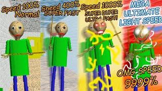 how baldi like light of speed.....  Baldis Basics Gets Faster How long Baldis Basics Mod