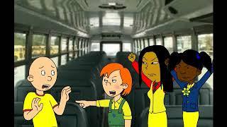 Caillou Farts On The School Bus and Gets Grounded