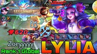 Legendary Lylia The Future Star - Top 1 Global Lylia by Zoeyyyyyy - Mobile Legends