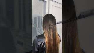 ابریشم سازی تخصصی مو نرم لطیف و شاینی #keratin #hair