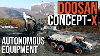 How Doosans autonomous Concept-X construction machines work and why they will be necessary