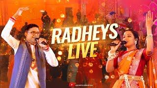 RADHEYS LIVE l Feel The Divine Vibes With Krishna Devotees l Braj ke Bhajan l Highlights