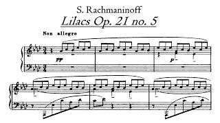 S. Rachmaninoff - Lilacs Op. 21 no. 5 from 12 Romances