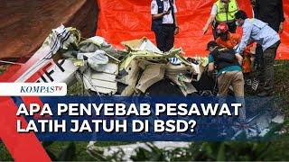 Olah TKP KNKT dan Polri Investigasi Penyebab Jatuhnya Pesawat Latih di BSD