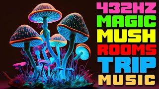 432Hz Magic Mushrooms Trip Music  Frattal & Psychedelic Video Animations NO ADV For A Safe Trip