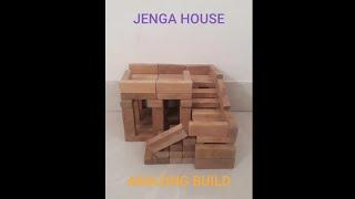 How to build a JENGA House  The Jenga Artist