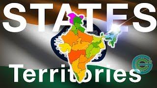 The States + territories of India EXPLAINED Geography Now