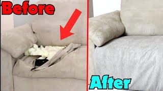 How To Fix a Sofa Thats Been Completely Destroyed