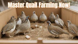 Learn The Secrets Of Quail Farming Breeding Brooding And Rearing Techniques Mastered.