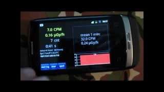 REVIEW radioactivity counter - geiger counter app for smartphone