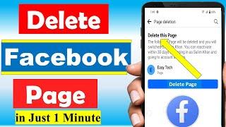 How to Delete Facebook Page Permanently  Facebook Page Delete Kaise Kare