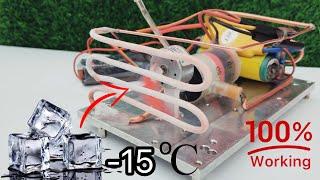 How to make AC  Smart Air conditioner At Home  Extremely Powerful Mini Ac
