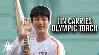 BTS’ Jin Carries OLYMPIC TORCH Amid Cheers Ahead Of 2024 Paris Games