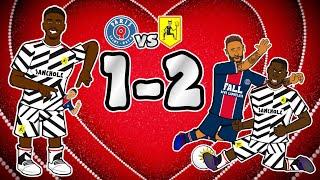 MAN UTD vs PSG 1-2 Neymar & Mbappe pocketed Champions League Highlights Goals 2020