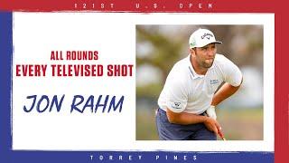 Jon Rahms 2021 U.S. Open Victory at Torrey Pines  Every Televised Shot
