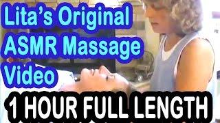 Litas ORIGINAL Massage ASMR Video - FULL LENGTH - 1 HOUR FREE