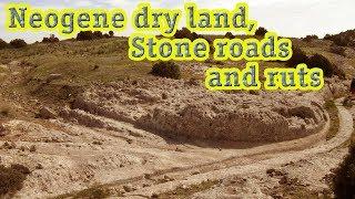 The global network of Neogene roads Neogene land and petrified roads and ruts