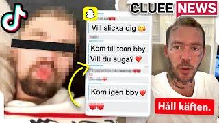 Känd Tiktok profil exposed #clueenews Joakim Lundell lackar ur..