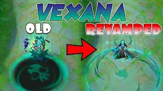 VEXANA Revamped Skill VS OLD Skill Effects  MLBB Comparison