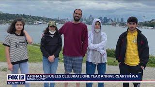 Afghan refugees celebrating one year anniversary in WA as 4th of July approaches  FOX 13 Seattle
