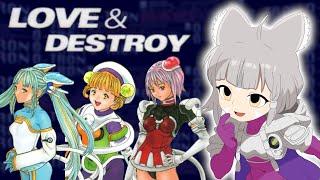 Mechs + Dating Anime Girls = Love & Destroy