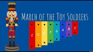 March of the Toy Soldiers by Tchaikovsky - Xylophone Play Along