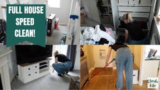 *NEW* FULL HOUSE SPEED CLEAN  CLEANING MOTIVATION  CLARKE LIFE