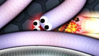 Slither.io - FIRE FURE SNAKE vs 18000 SNAKES  Epic Slitherio Gameplay