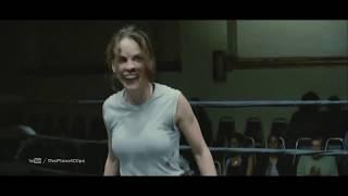 Maggies Hilary Swank First Boxing Fight  Million Dollar Baby 2004 Film Scene
