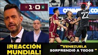 PRENSA MUNDIAL REACCIONA a la VICTORIA HISTÓRICA de VENEZUELA ante MEXICO 1-0 ¡HISTORICO