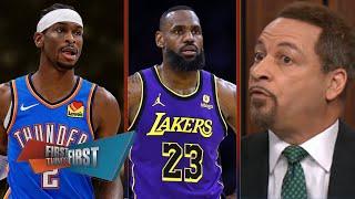 FIRST THINGS FIRST  Thunder & Lakers are the biggest threats to Nuggets in West - Chris Broussard