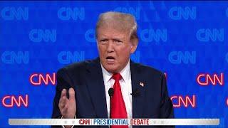 Trump Real president would have stopped Russia invasion of Ukraine  CNN Presidential Debate 2024