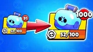 ПУТЬ *1000 СУНДУКОВ*  Brawl Stars