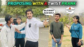 Proposing With A Twist Prank I Love You Prank @MastiPrankTvOfficial