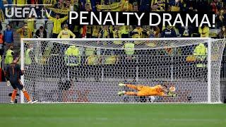 VILLARREAL MAN. UNITED #UEL FINAL  The full penalty shootout