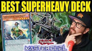 BEST SUPERHEAVY SAMURAI DECK FOR MASTER DUEL RANKED